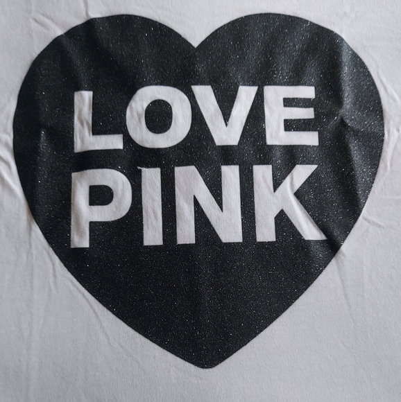 PINK Campus short sleeve tee size Large NWT - Picture 8 of 11